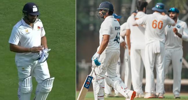 ഒ​രു മാ​റ്റ​വു​മി​ല്ല! ര​ഞ്ജി​യി​ലും നി​രാ​ശ​പ്പെ​ടു​ത്തി രോ​ഹി​ത്, മൂ​ന്നി​ന് പു​റ​ത്ത്