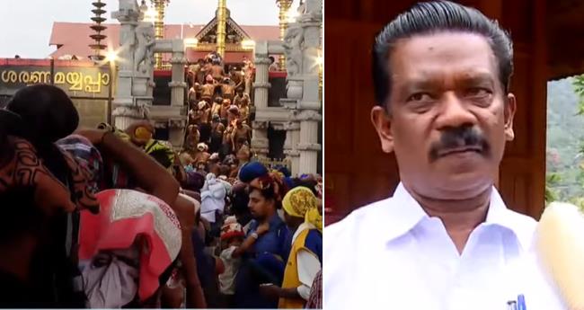 തി​ര​ക്കു​ണ്ട് പ​ക്ഷേ, ഭ​ക്ത​രെ പ​രി​ധി​വി​ട്ട് ത​ട​യാ​നാ​വി​ല്ല: ദേ​വ​സ്വം മ​ന്ത്രി