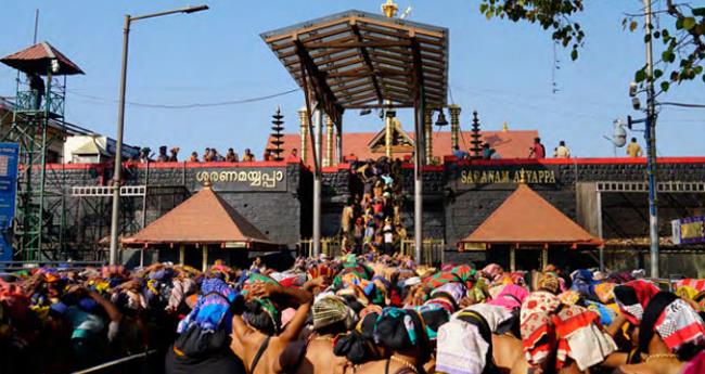 ര​ണ്ടു​ദി​വ​സം ഇ​ടി​യോ​ടു​കൂ​ടിയ മ​ഴ: ശ​ബ​രി​മ​ല​യി​ൽ പ്ര​ത്യേ​ക കാ​ലാ​വ​സ്ഥ മു​ന്ന​റി​യി​പ്പ്