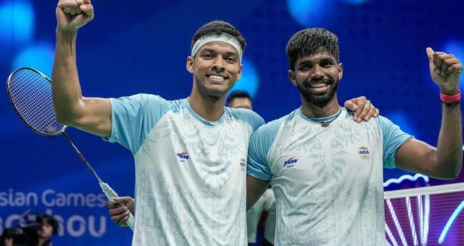 സിം​ഗ​പ്പു​ര്‍ ഓ​പ്പ​ണ്‍ ബാ​ഡ്മി​ന്‍റ​ൺ: സാ​ത്വി​ക്ക്-​ചി​രാ​ഗ് സ​ഖ്യം പ്രീ​ക്വാ​ർ​ട്ട​റി​ൽ