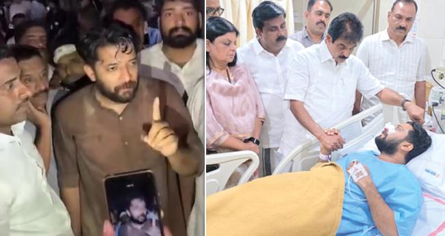 ഷാ​ഫി പ​റ​മ്പി​ലി​ന് മ​ർ​ദ​നം: ആ​രോ​പ​ണ​വി​ധേ​യ​രാ​യ ര​ണ്ട് ഡി​വൈ​എ​സ്പി​മാ​ർ​ക്ക് സ്ഥ​ലം​മാ​റ്റം