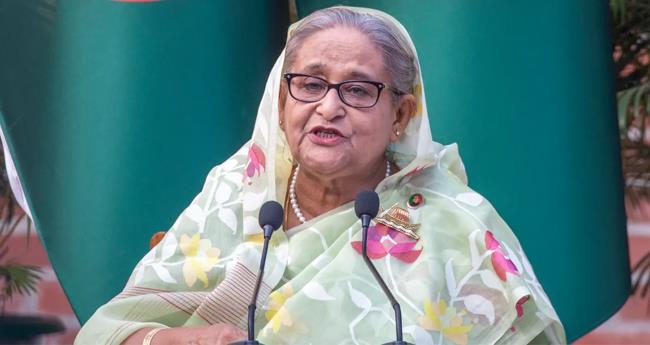 ‘മു​ഹ​മ്മ​ദ് യൂ​നു​സ് വം​ശ​ഹ​ത്യ ന​ട​ത്തു​ന്നു; ന്യൂ​ന​പ​ക്ഷ​ങ്ങ​ൾ​ക്കെ​തി​രേ അ​ക്ര​മം വ​ർ​ധി​ക്കു​ന്നു': ആ​ഞ്ഞ​ടി​ച്ച് ഹ​സീ​ന