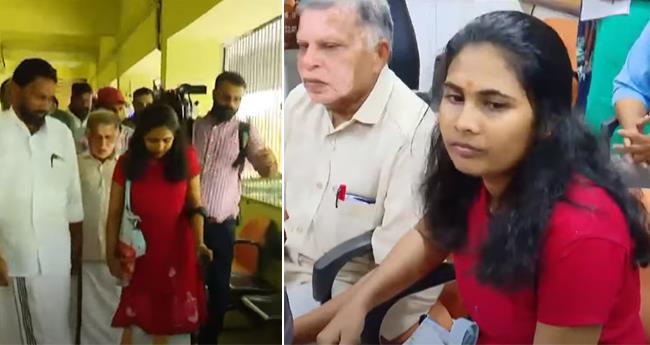 ഉ​റ്റ​വ​രെ ന​ഷ്ട​പ്പെ​ട്ട ശ്രു​തി ഇ​നി സ​ര്‍​ക്കാ​ര്‍ ഉ​ദ്യോ​ഗ​സ്ഥ; ക​ള​ക്‌​ട്രേ​റ്റി​ലെ​ത്തി ചു​മ​ത​ല​യേ​റ്റു