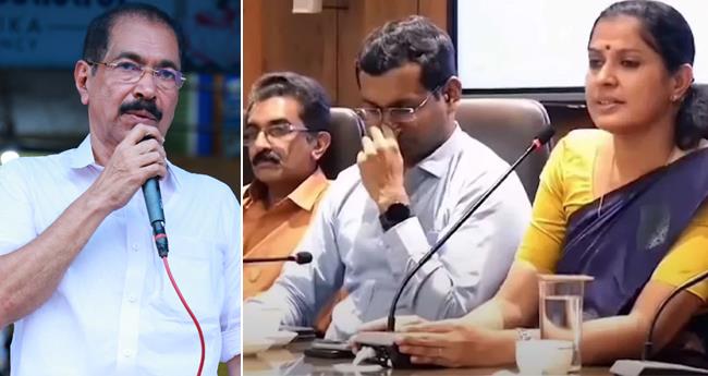 വി​ളി​ക്കാ​ത്ത യോ​ഗ​ത്തി​ലെ​ത്തി അ​ധി​ക്ഷേ​പ​ക​ര​മാ​യി സം​സാ​രി​ച്ചു; ദി​വ്യ​ക്കെ​തി​രേ അ​ന്വേ​ഷ​ണം വേ​ണ​മെ​ന്ന് സ​ണ്ണി ജോ​സ​ഫ്