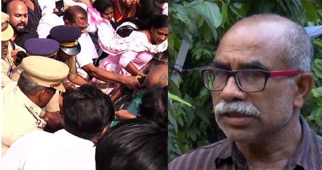 മൃ​ത​ദേ­​ഹ­​വു­​മാ­​യു­​ള്ള  പ്ര​തി​ഷേ​ധം കു­​ടും­​ബ­​ത്തി​ന്‍റെ  അ​നു­​മ​തി­​യോ­​ടെ­​യ​ല്ല: ഇ​ന്ദി​ര​യു­​ടെ സ­​ഹോ­​ദ​ര​ന്‍