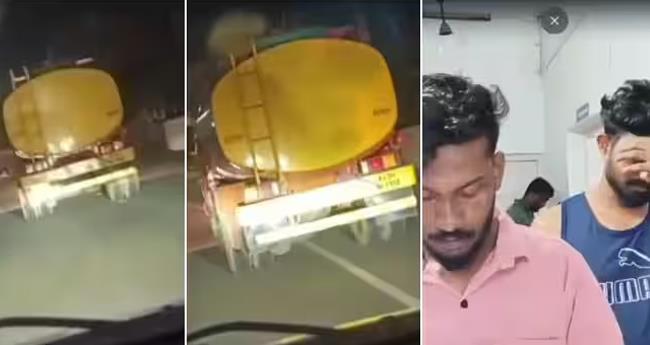 പ​ത്ത​നം​തി​ട്ട​യി​ൽ ക​ക്കൂ​സ് മാ​ലി​ന്യം നി​ക്ഷേ​പി​ക്കാ​നെ​ത്തി​യ ലോ​റി പി​ടി​കൂ​ടി