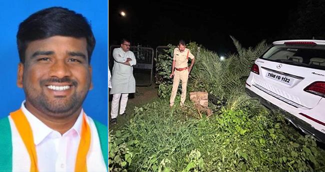 തെ​ലു​ങ്കാ​ന​യി​ൽ കോ​ൺ​ഗ്ര​സ് നേ​താ​വ് മ​രി​ച്ച നി​ല​യി​ൽ; സ​മീ​പ​ത്ത് നി​ന്ന് വെ​ടി​യു​ണ്ട​ക​ൾ ക​ണ്ടെ​ത്തി