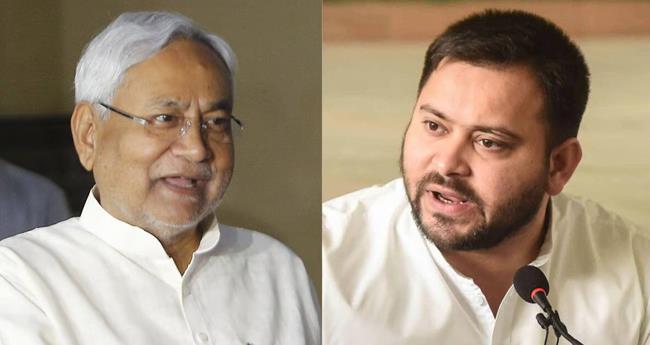 നി​തീ​ഷ് കു​മാ​റു​മാ​യി ഇ​നി സ​ഖ്യ​ത്തി​നി​ല്ല: തേ​ജ​സ്വി യാ​ദ​വ്