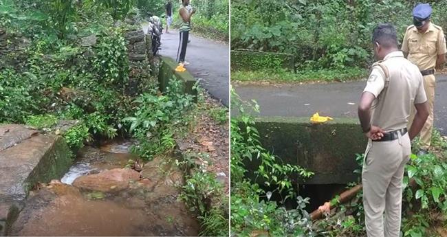 ഈ​രാ​റ്റു​പേ​ട്ട​യ്ക്ക് സ​മീ​പം ക​ലു​ങ്കി​ന​ടി​യി​ൽ കു​രു​ങ്ങി​യ നി​ല​യി​ൽ മൃ​ത​ദേ​ഹം