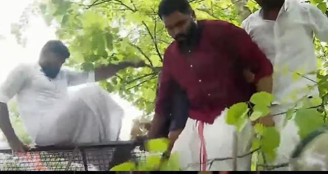 പാ​ല​ക്കാ​ട്ടെ യൂ​ത്ത് കോ​ണ്‍​ഗ്ര​സ് മാ​ര്‍​ച്ചി​ല്‍ സം​ഘ​ര്‍​ഷം