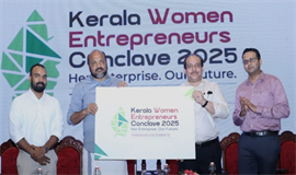 ‘വ​നി​താ സം​രം​ഭ​ക കോ​ൺ​ക്ലേ​വ് 2025’ ലോ​ഗോ പ്ര​കാ​ശ​നം ചെ​യ്തു