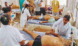 സൂര്യാഘാതം; ഉത്തരേന്ത്യയിൽ  25 പോളിംഗ് ഉദ്യോഗസ്ഥരടക്കം  40 പേർ മരിച്ചു