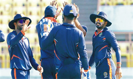 വി​​ജ​​യ് ഹ​​സാ​​രെ​​യി​​ൽ കേ​​ര​​ളം ക്വാ​​ർ​​ട്ട​​റി​​ൽ
