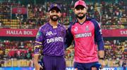 ഈ​ഡ​നി​ൽ രാ​ജ​സ്ഥാ​നെ​തി​രേ കോ​ൽ​ക്ക​ത്ത​യ്ക്ക് ടോ​സ്, ബാ​റ്റിം​ഗ്