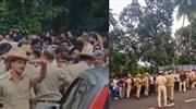 ധ​ർ​മ​സ്ഥ​ല​യി​ൽ പ​രി​ശോ​ധ​ന തു​ട​രു​ന്നു; മാ​ധ്യ​മ​പ്ര​വ​ർ​ത്ത​ക​രെ കൈ​യേ​റ്റം ചെ​യ്തു