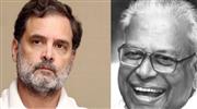 ത​ള​രാ​ത്ത ശ​ബ്ദ​മാ​യി​രു​ന്നു വി.​എ​സി​ന്‍റേ​ത്; അ​നു​ശോ​ച​നം അ​റി​യി​ച്ച് രാ​ഹു​ൽ ഗാ​ന്ധി