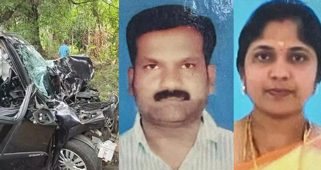 തിരുപ്പൂരിൽ വാഹനാപകടം; മൂന്നാർ സ്വദേശികളായ മൂന്ന് പേർ മരിച്ചു