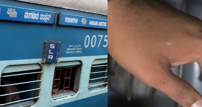 ക​ണ്ണൂ​രി​ൽ ട്രെ​യി​നി​ന് നേ​രെ ക​ല്ലേ​റ്; യാ​ത്ര​ക്കാ​ര​ന് പ​രി​ക്കേ​റ്റു