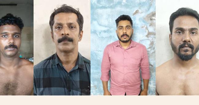 പോ​ലീ​സ് ച​മ​ഞ്ഞ് പ​ണം ത​ട്ടി; എ​ക്സൈ​സ് ഉ​ദ്യോ​ഗ​സ്ഥ​ർ പി​ടി​യി​ൽ