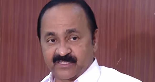 ഒ​രാ​ളു​ടെ കാ​ലു​വെ​ട്ടി​യ പ്ര​തി​ക​ൾ​ക്ക് യാ​ത്ര​യ​യ​പ്പ് ന​ൽ​കു​ന്നു; കെ.​കെ. ശൈ​ല​ജ​യോ​ട് ശ​ക്ത​മാ​യ പ്ര​തി​ഷേ​ധം അ​റി​യി​ക്കു​ന്നു: വി.​ഡി. സ​തീ​ശ​ൻ