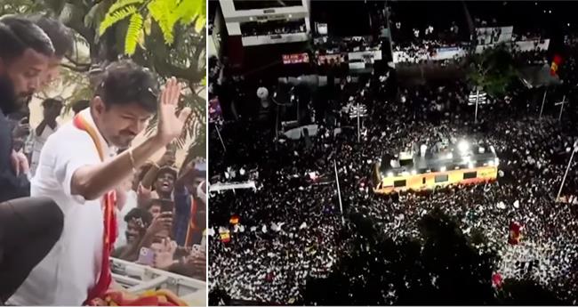 "റാ​ലി​ക്കി​ടെ പോ​ലീ​സ് ലാ​ത്തി വീ​ശി, ക​ല്ലേ​റു​ണ്ടാ​യി': ക​രൂ​ർ ദു​ര​ന്ത​ത്തി​ൽ ഗൂ​ഢാ​ലോ​ച​ന ആ​രോ​പി​ച്ച് ടി​വി​കെ ഹൈ​ക്കോ​ട​തി​യി​ൽ