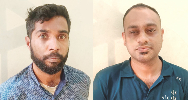 കോ​ഴി​ക്കോ​ട്ടു​കാ​രാ​യ അ​ന്താ​രാ​ഷ്‌ട്ര ല​ഹ​രി  മൊ​ത്ത​വി​ല്പ​ന​ക്കാ​ര്‍ ബം​ഗ​ളൂ​രു​വി​ല്‍ പി​ടി​യി​ല്‍