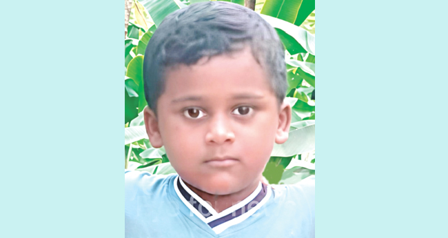 വെ​ള്ള​ക്കു​ഴി​യി​ൽ വീ​ണ്  നാ​ല​ര​വ​യ​സു​കാ​ര​ൻ മ​രി​ച്ചു
