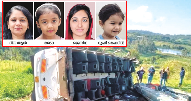 കെ​നി​യ​യി​ൽ വാ​ഹ​നാ​പ​ക​ടം ; അ​ഞ്ചു മ​ല​യാ​ളി​ക​ൾ മ​രി​ച്ചു