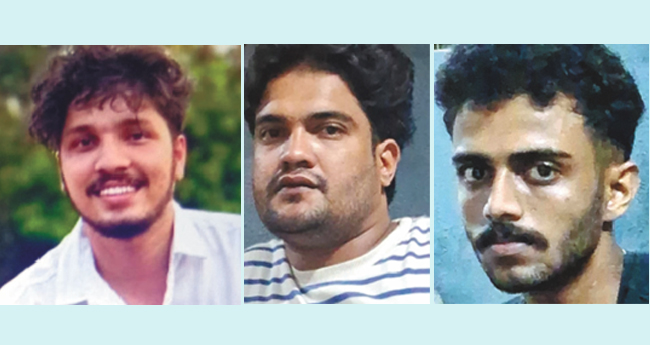 അച്ചാർ കുപ്പിയിൽ മയക്കുമരുന്ന്; മൂ​ന്നു പേ​ർ അ​റ​സ്റ്റി​ൽ