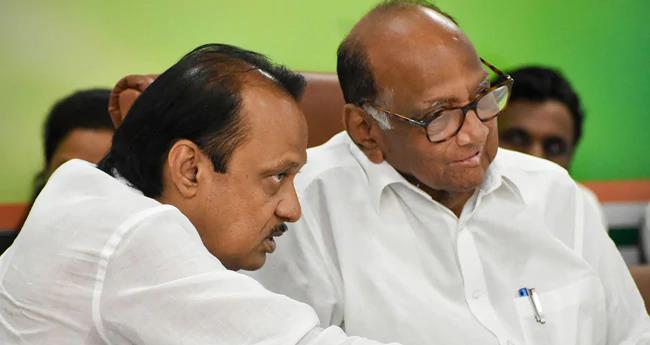 ശ​ര​ദ് പ​വാ​റി​നെ വീ​ണ്ടും ക​ണ്ട് അ​ജി​ത് പ​വാ​ർ