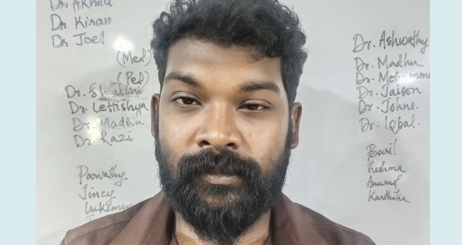 ഓ​ണ്‍​ലൈ​ന്‍ ഷെ​യ​ര്‍ ട്രേ​ഡിം​ഗ്  ത​ട്ടി​പ്പ്: പ്ര​തി പി​ടി​യി​ല്‍