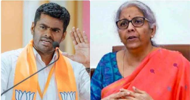 എ​ഐ​എ​ഡി​എം​കെ​യു​മാ​യു​ള്ള ത​ര്‍​ക്കം;​നി​ര്‍​മ​ല സീ​താ​രാ​മ​നെ ത​മി​ഴ്‌​നാ​ടി​ന്‍റെ ചു​മ​ത​ല ഏ​ല്‍​പ്പി​ക്കാ​ന്‍ സാ​ധ്യ​ത