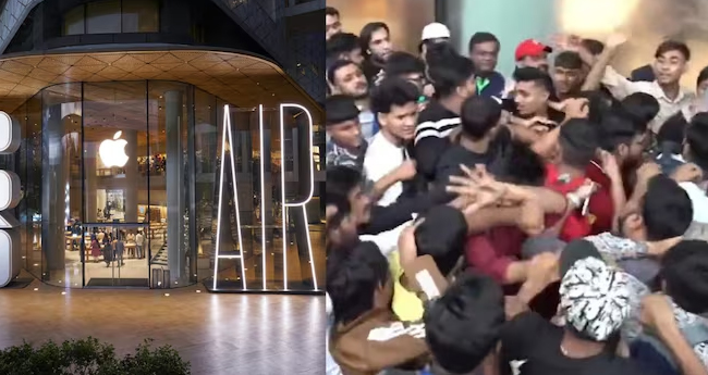 വരവറിയിച്ച് ആപ്പിൾ ഐ​ഫോ​ൺ 17; സ്വന്തമാക്കാൻ  തിക്കും തിരക്കും