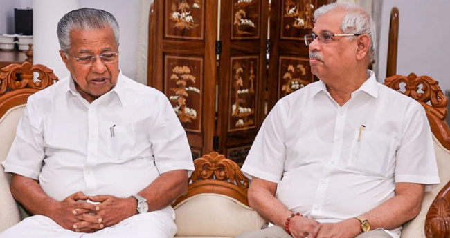 മു​ഖ്യ​മ​ന്ത്രി-​ഗ​വ​ർ​ണ​ർ കൂ​ടി​ക്കാ​ഴ്ച ഇ​ന്ന്
