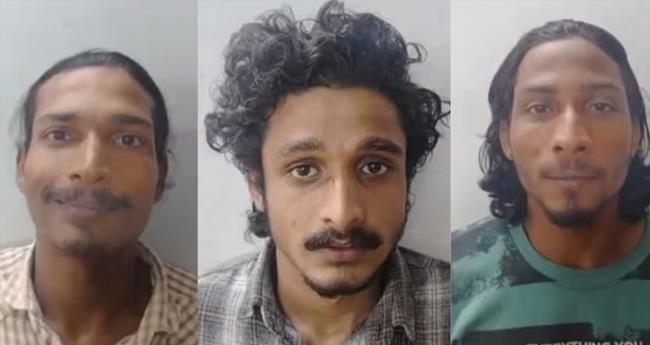 വി​ദേ​ശ​വ​നി​ത​ക​ളെ ആ​ക്ര​മി​ച്ച കേ​സ്; മൂ​ന്നു​പേ​ർ പി​ടി​യി​ൽ