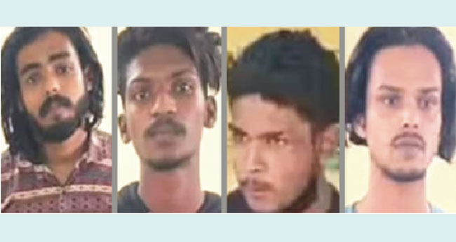 ട്രെ​യി​നി​ൽ ക​ളി​ത്തോ​ക്കു ചൂ​ണ്ടി ഭീ​ഷ​ണി; മ​ല​യാ​ളി യു​വാ​ക്ക​ൾ പി​ടി​യി​ൽ