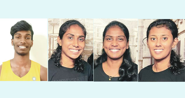 ഇ​​ന്ത്യ​​ൻ ടീ​​മി​​ൽ നാ​​ല് മ​​ല​​യാ​​ളി​​ക​​ൾ
