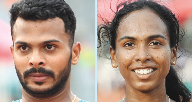 സീ​നി​യ​ര്‍ അ​ത്‌​ല​റ്റി​ക് ചാ​മ്പ്യ​ന്‍​ഷി​പ്പ് ആ​ദ്യദി​നം രണ്ട് റിക്കാർഡ്