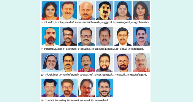 അ​ധ്യാ​പ​ക അ​വാ​ര്‍​ഡു​ക​ള്‍ പ്ര​ഖ്യാ​പി​ച്ചു; 22 പേ​ര്‍​ക്ക് പു​ര​സ്‌​കാ​രം