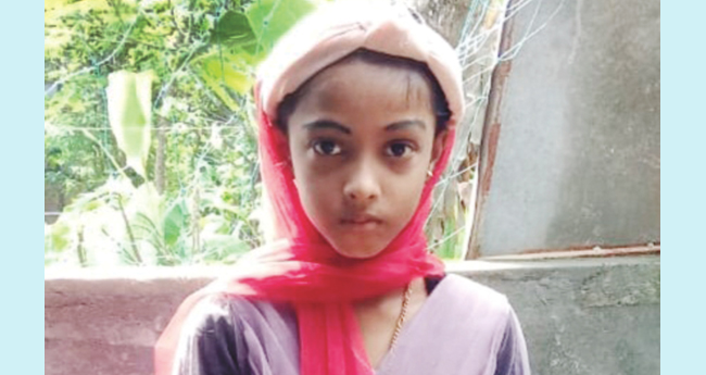 ച​ക്ക തലയിൽ വീ​ണ് ഒ​ന്പ​ത് വ​യ​സു​കാ​രി​ക്ക് ദാ​രു​ണാ​ന്ത്യം