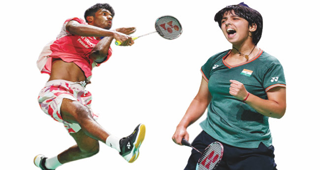 യു​​എ​​സ് ഓ​​പ്പ​​ണ്‍ ബാഡ്മിന്‍റൺ: ഇ​​ന്ത്യ​​ക്ക് ഇ​​ര​​ട്ട  ഫൈ​​ന​​ൽ