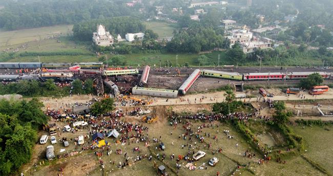 ബാ​ല​സോ​ർ അ​പ​ക​ടം; പ്ര​ത്യേ​ക ട്രെ​യി​ൻ ചെ​ന്നൈ​യി​ലെ​ത്തി