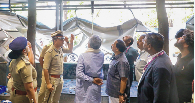 ബംഗളൂരു സ്ഫോടനം:  നാ​​ലു​​പേ​​ർ ക​​സ്റ്റ​​ഡി​​യി​​ൽ