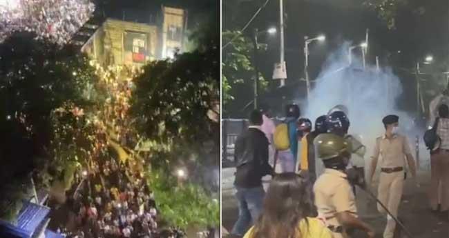 ബം​ഗാ​ളി​ലെ ഡോ​ക്ട​റു​ടെ കൊ​ല​പാ​ത​കം: പ്ര​തി​ഷേ​ധം അ​ക്ര​മാ​സ​ക്തം; ആ​ശു​പ​ത്രി അ​ടി​ച്ചുത​ക​ര്‍​ത്തു