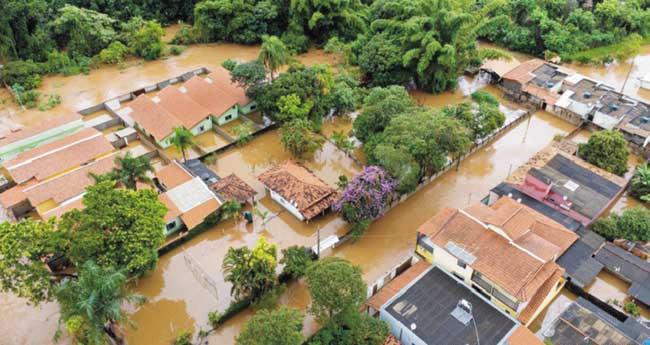 ബ്രസീലിൽ വെള്ളപ്പൊക്കം; 18 പേർ മരിച്ചു