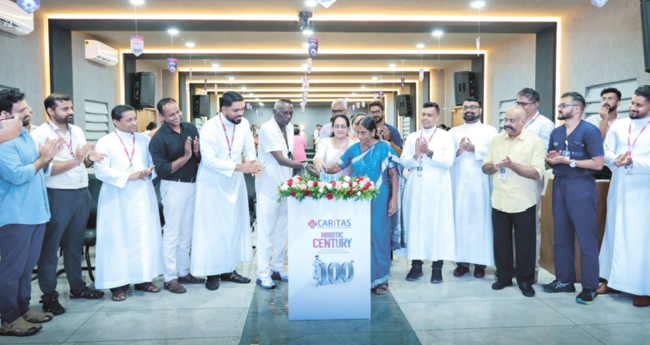100 ഓര്‍ത്തോപീഡിക് റോബോട്ടിക് സര്‍ജറികള്‍  പൂര്‍ത്തിയാക്കി കാരിത്താസ് ആശുപത്രി