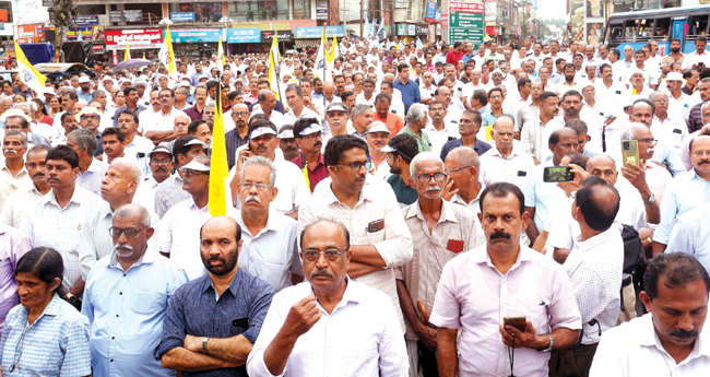 കത്തോലിക്ക കോൺഗ്രസ് അവകാശസംരക്ഷണ യാത്രയ്ക്ക് പാലായിൽ ഉജ്വല സ്വീകരണം