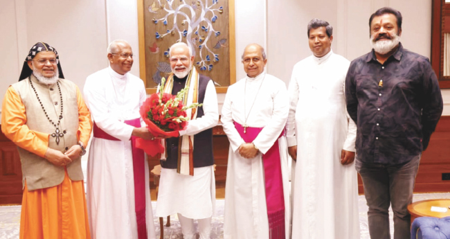 സിബിസിഐ സംഘം പ്രധാനമന്ത്രിയെ സന്ദർശിച്ചു