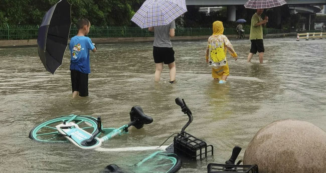 ചുഴലിക്കാറ്റ്; ചൈനയിൽ  10 മരണം