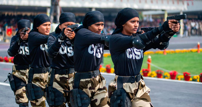 പ്രത്യേക ദൗത്യത്തിന് സിഐഎസ്എഫ്  വനിതാ കമാൻഡോ സംഘം ഒരുങ്ങുന്നു